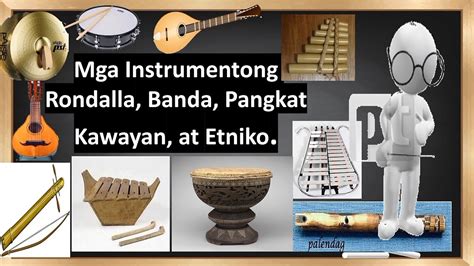 Mga instrumentong etniko at pangkat kawayan